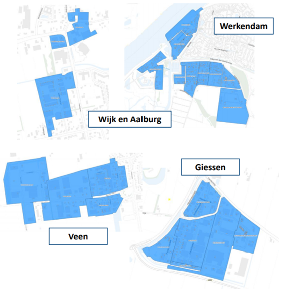 Screenshot Google Maps Glasvezel Altena