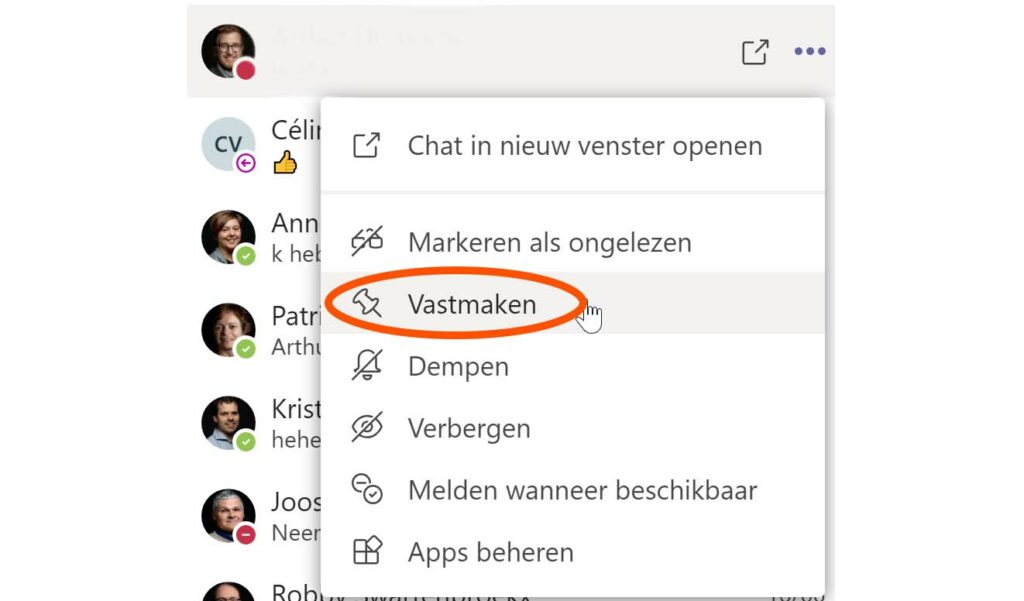 teams screenshot