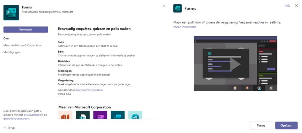 Teams screenshot