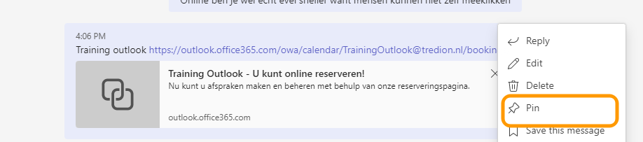 Vastpinnen bericht