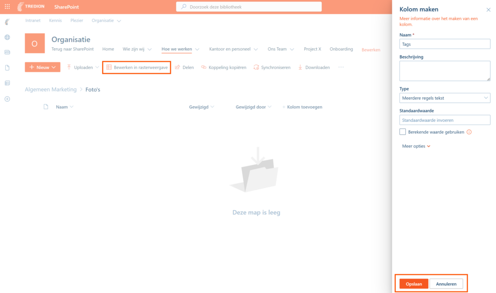 SharePoint labels