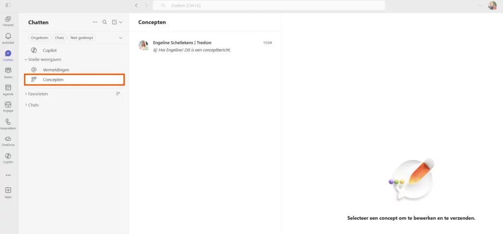 Concepten in Teams